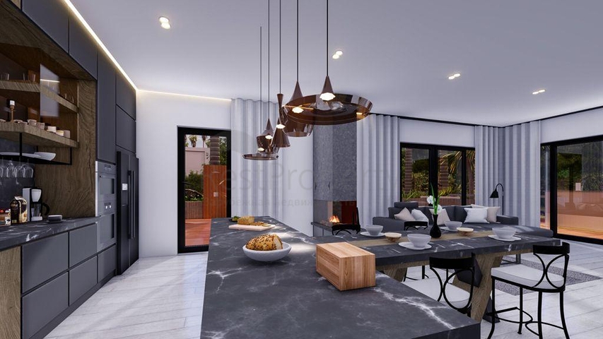 Villa mit 5+1 Grundrissen in der Region Doshemealty - Antalya