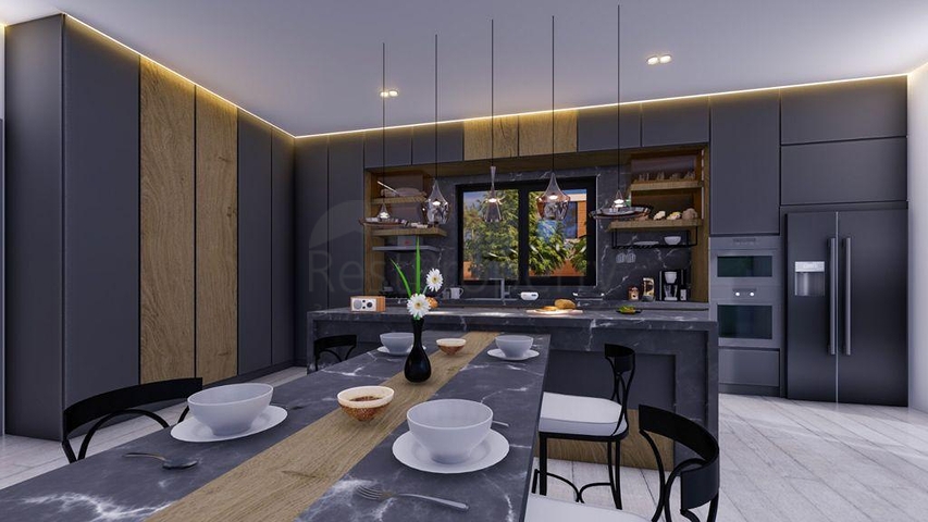 Villa mit 5+1 Grundrissen in der Region Doshemealty - Antalya