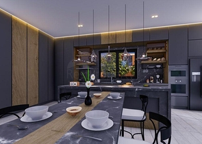 Villa mit 5+1 Grundrissen in der Region Doshemealty - Antalya