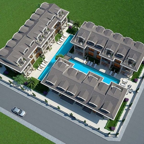 1+1 Wohnung in Fethiye - Antalya 