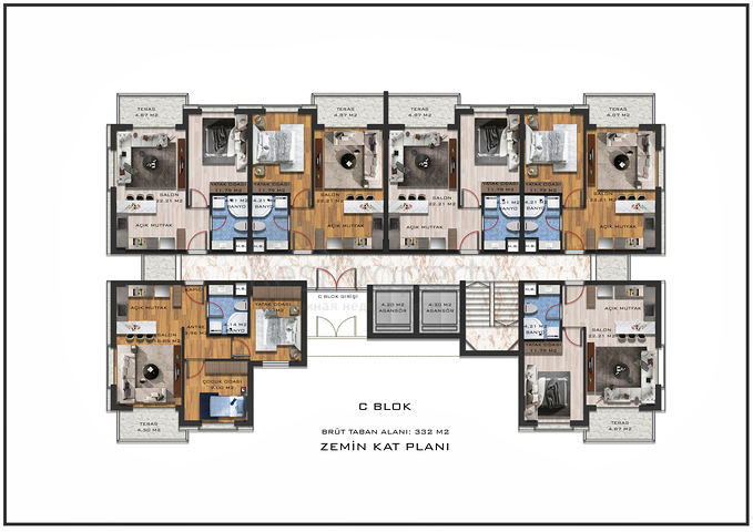Investitionsprojekt im Bezirk Kepez - Antalya