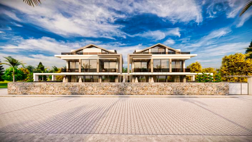 Villa mit 5+1 Grundriss in Fethiye - Antalya  Villa mit 5+1 Grundriss in Fethiye - Antalya