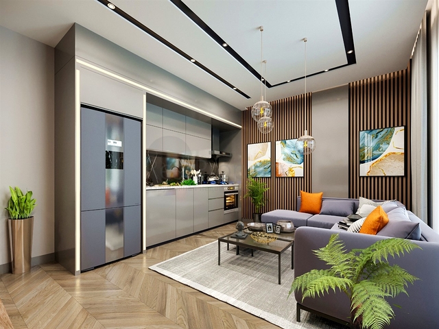 Apartments mit 1+1 und 2+1 Grundrissen im Stadtteil Kushkavagi - Antalya