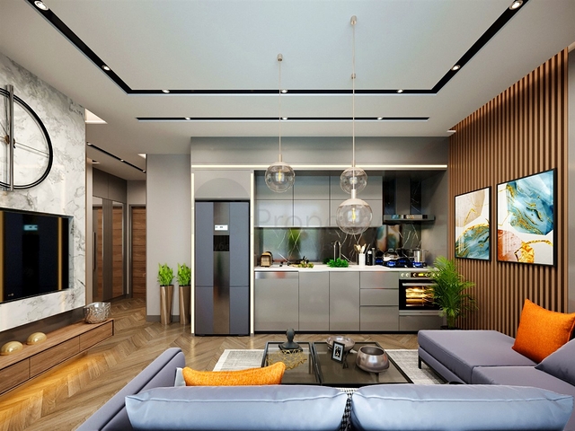 Apartments mit 1+1 und 2+1 Grundrissen im Stadtteil Kushkavagi - Antalya