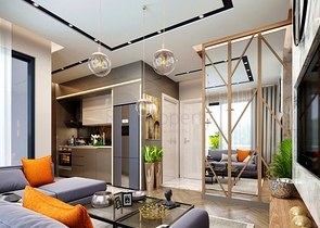 Apartments mit 1+1 und 2+1 Grundrissen im Stadtteil Kushkavagi - Antalya