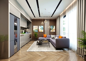 Apartments mit 1+1 und 2+1 Grundrissen im Stadtteil Kushkavagi - Antalya