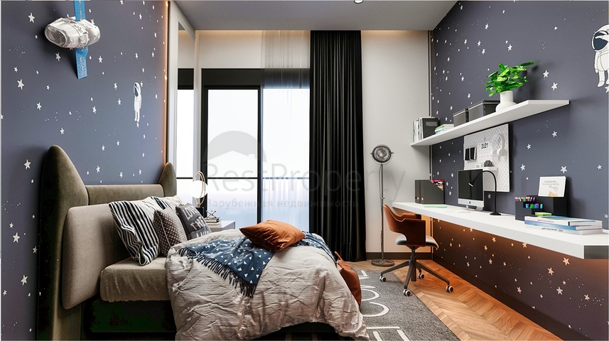 4+1-Villen im Stadtteil Doshemealty - Antalya 