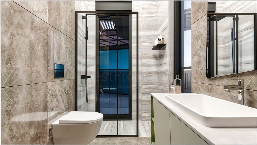 4+1-Villen im Stadtteil Doshemealty - Antalya 