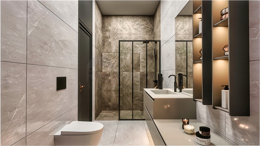 4+1-Villen im Stadtteil Doshemealty - Antalya 