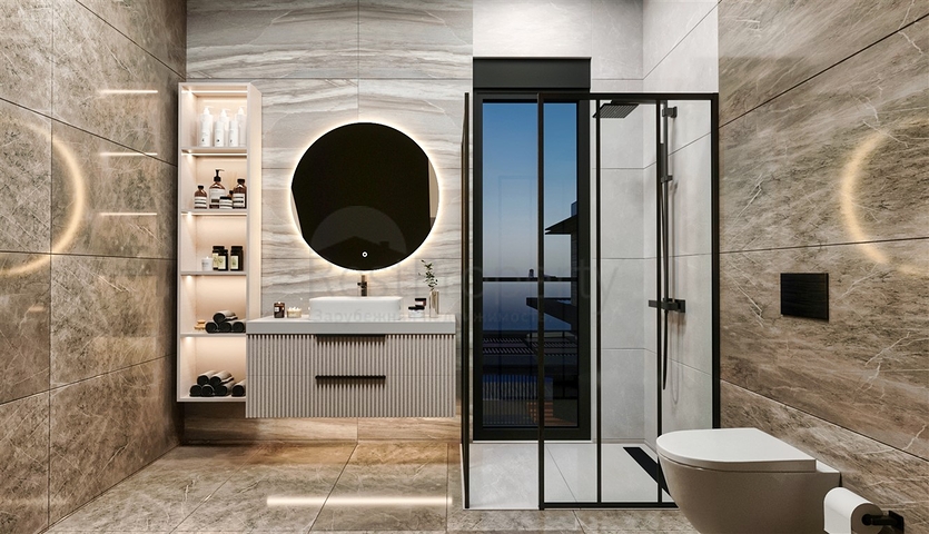 4+1-Villen im Stadtteil Doshemealty - Antalya 