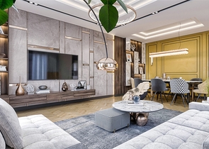 4+1-Villen im Stadtteil Doshemealty - Antalya 