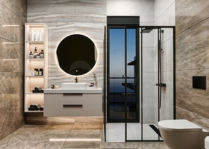 4+1-Villen im Stadtteil Doshemealty - Antalya 