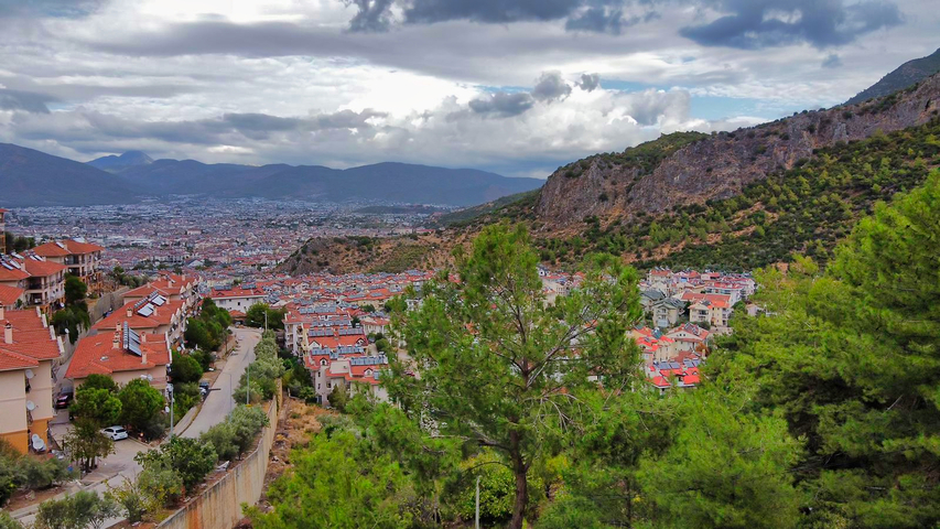 Apartment mit 1+1 Grundriss in Fethiye 