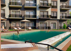 Apartment mit 1+1 Grundriss in Fethiye 