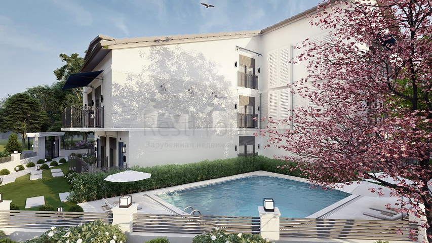 Wohnung mit 1+1 Grundriss von 50 m2 in Fethiye 