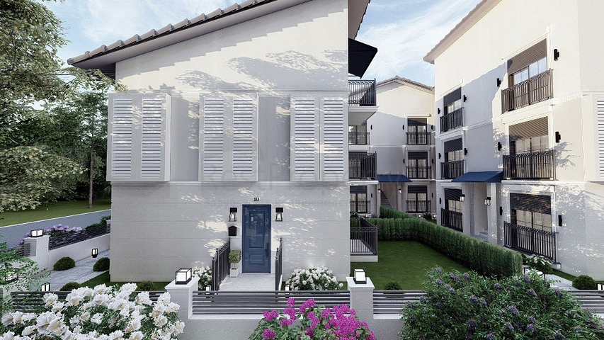 Wohnung mit 1+1 Grundriss von 50 m2 in Fethiye 