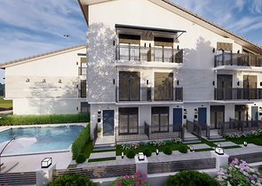 Wohnung mit 1+1 Grundriss von 50 m2 in Fethiye 