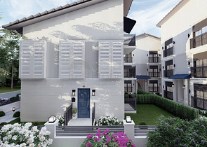 Wohnung mit 1+1 Grundriss von 50 m2 in Fethiye 