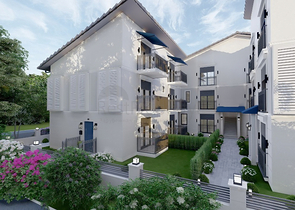 Wohnung mit 1+1 Grundriss von 50 m2 in Fethiye 