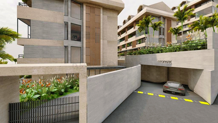 Apartment mit 1+1 Grundriss in Fethiye 