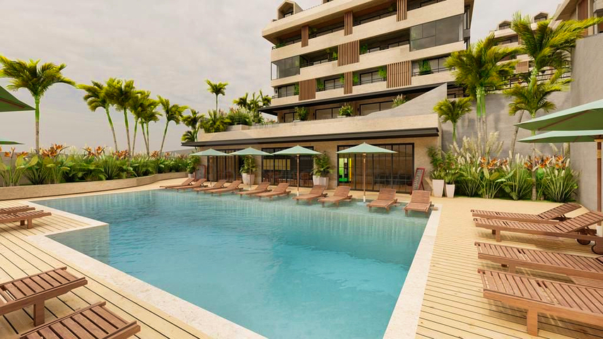 Apartment mit 1+1 Grundriss in Fethiye 