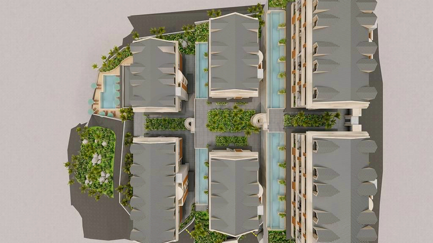 Apartment mit 1+1 Grundriss in Fethiye 