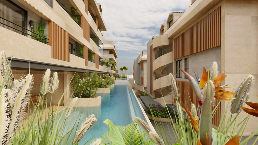 Apartment mit 1+1 Grundriss in Fethiye 