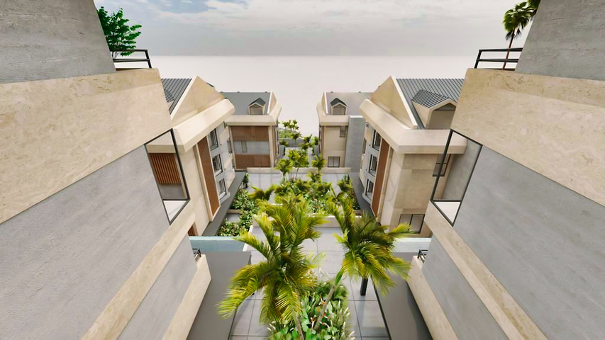 Apartment mit 1+1 Grundriss in Fethiye 