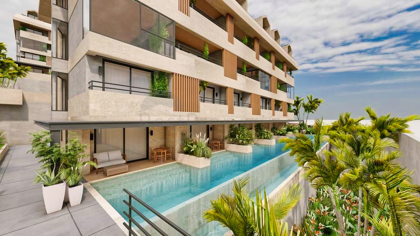 Apartment mit 1+1 Grundriss in Fethiye 