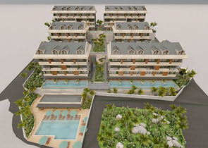 Apartment mit 1+1 Grundriss in Fethiye 