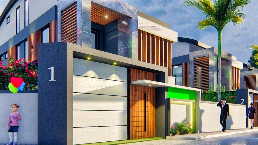 5+1-Villen im Stadtteil Doshemealty - Antalya