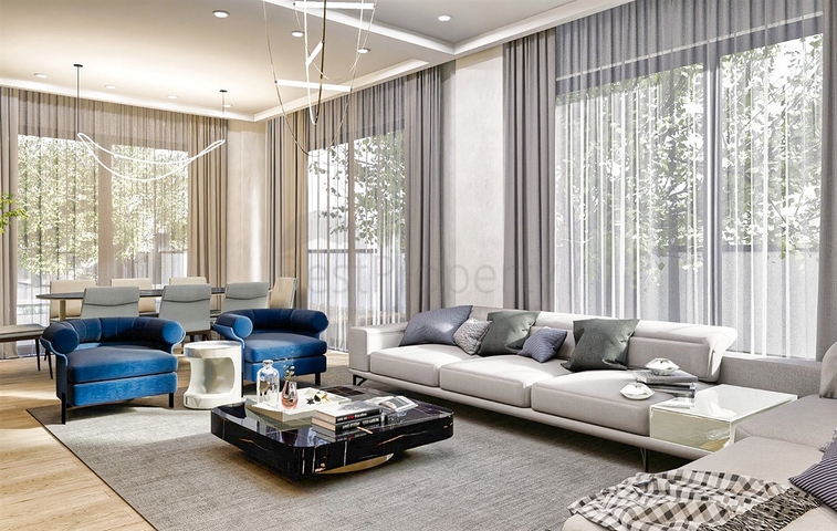 5+1-Villen im Stadtteil Doshemealty - Antalya