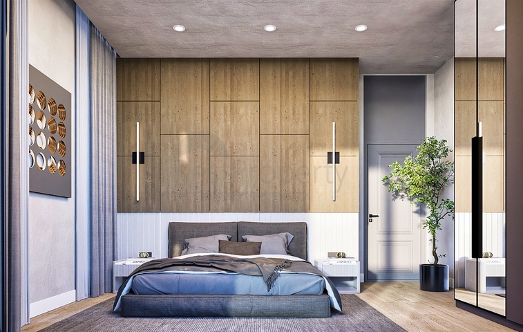 5+1-Villen im Stadtteil Doshemealty - Antalya