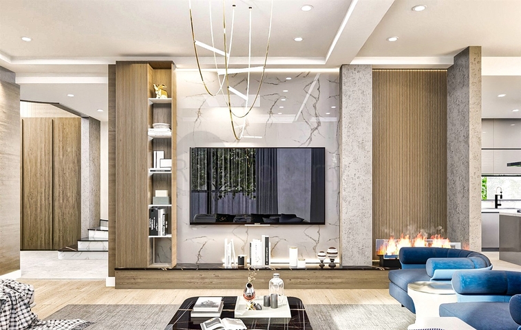 5+1-Villen im Stadtteil Doshemealty - Antalya