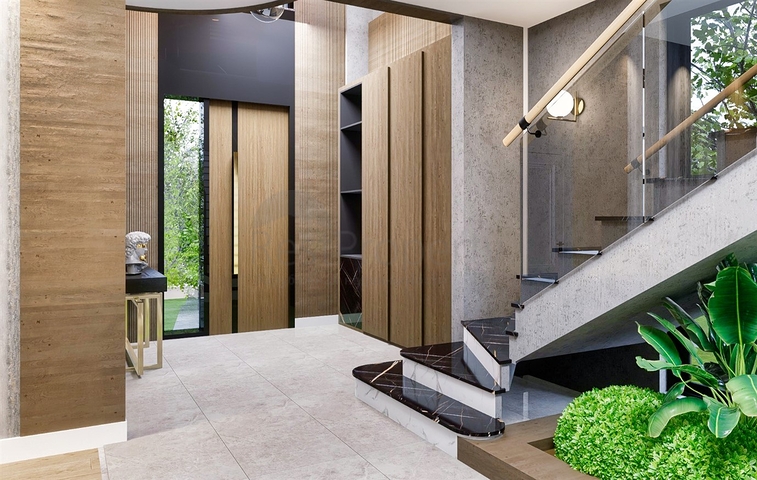 5+1-Villen im Stadtteil Doshemealty - Antalya