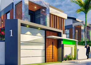 5+1-Villen im Stadtteil Doshemealty - Antalya