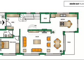 5+1-Villen im Stadtteil Doshemealty - Antalya