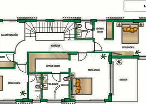 5+1-Villen im Stadtteil Doshemealty - Antalya