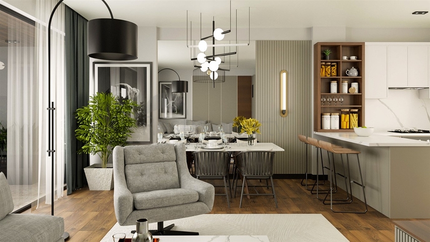 2+1 Wohnung im Stadtteil Fethiye