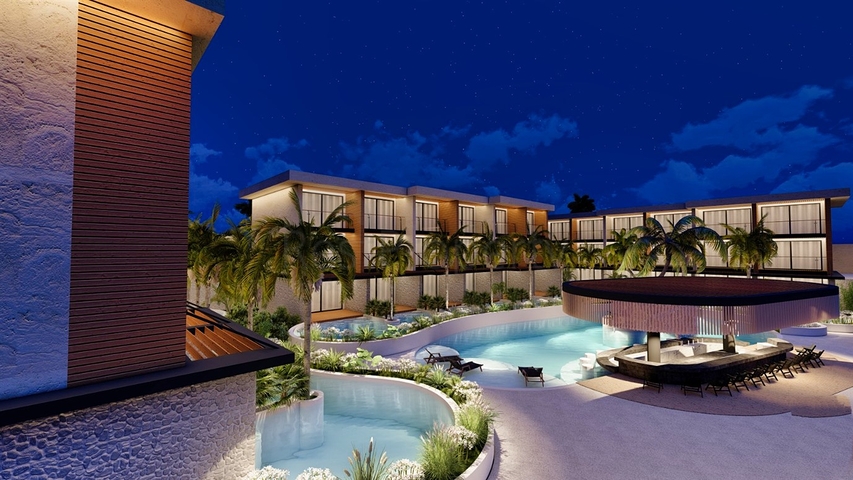 Apartment mit 1+1 Grundriss in Fethiye