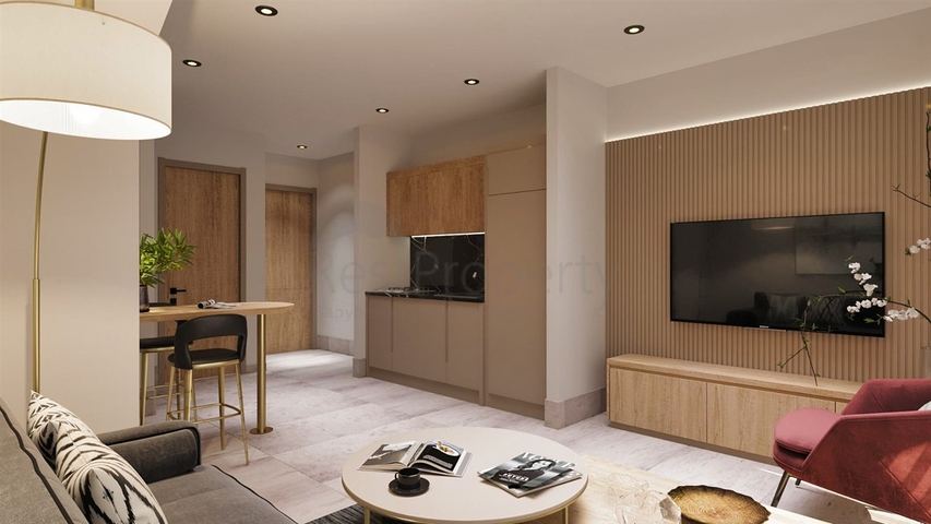 Apartment mit 1+1 Grundriss in Fethiye