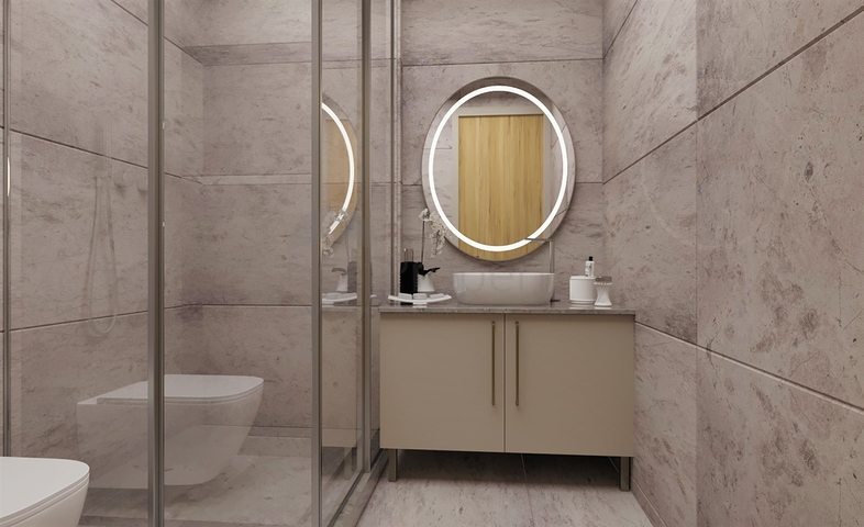 Apartment mit 1+1 Grundriss in Fethiye