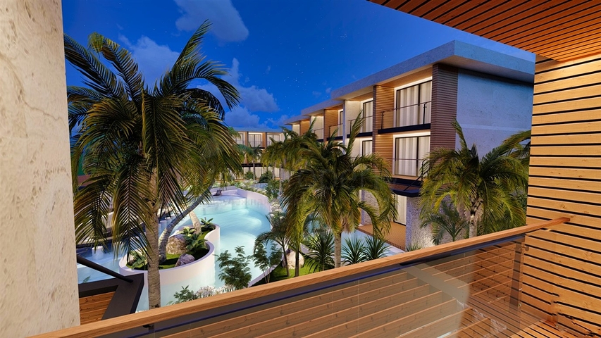 Apartment mit 1+1 Grundriss in Fethiye