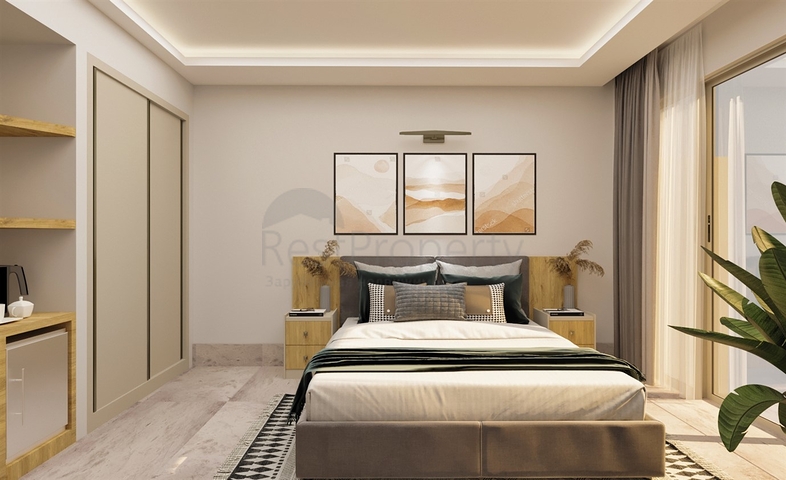 Apartment mit 1+1 Grundriss in Fethiye