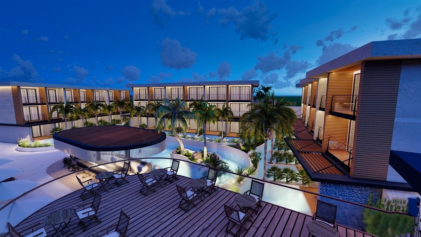 Apartment mit 1+1 Grundriss in Fethiye