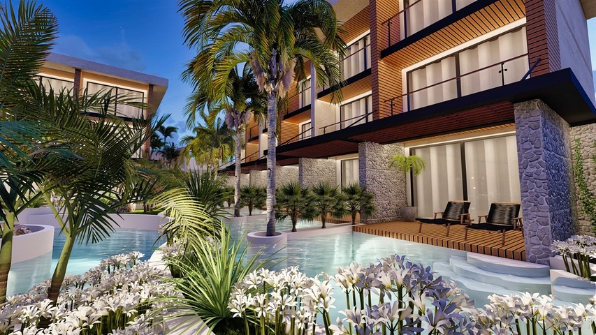 Apartment mit 1+1 Grundriss in Fethiye