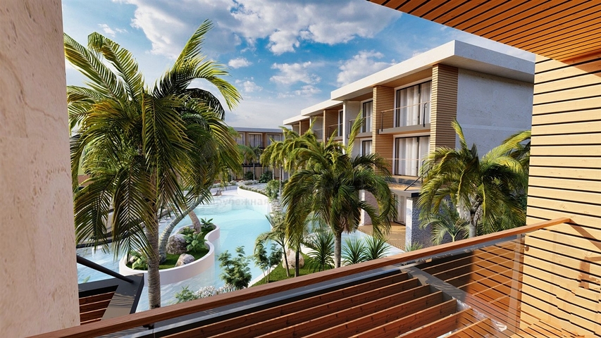 Apartment mit 1+1 Grundriss in Fethiye