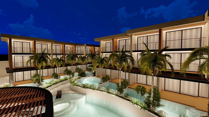 Apartment mit 1+1 Grundriss in Fethiye