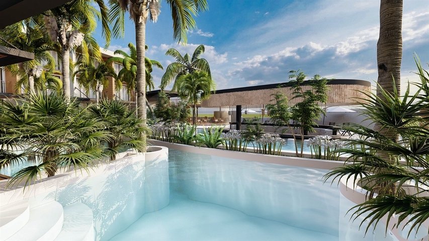 Apartment mit 1+1 Grundriss in Fethiye