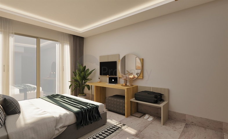 Apartment mit 1+1 Grundriss in Fethiye